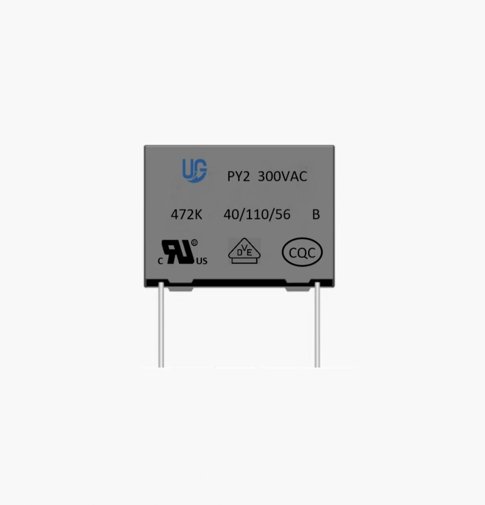 PY2金属化聚丙烯膜抗干扰电容器（Y2类）